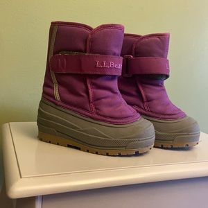 LL Bean Northwoods toddler winter boots